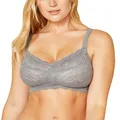 Cosabella Women's Say Never Curvy Sweetie Bralette, Platinum, Small