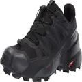 Salomon Women's Speedcross 5 Gore-tex Trail Running Shoes, Black/Black/Phantom, 6