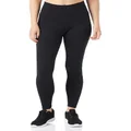 Nike Dri-FIT One Women's Mid-Rise Leggings Tights DD0252-010 Size L Black/White