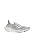 adidas Ultraboost 21 Shoes Women's, Mgh Solid Grey/Silver Metallic/Light, 9.5 US