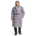 The North Face Women's Sierra Long Down Parka Winter Jacket, Minimal Grey, X-Large