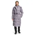 The North Face Women's Sierra Long Down Parka Winter Jacket, Minimal Grey, X-Large