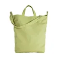 BAGGU Duck Bag Canvas Tote, Essential Everyday Tote, Spacious and Roomy, Pistachio, Standard