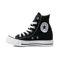Converse Unisex-Adult Chuck Taylor All Star Canvas High Top Sneaker, 7.5 UK Men/ 10 UK Women, Black/White, 14