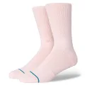 Stance Men's Icon Crew Sock - pink - Large