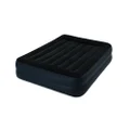Intex Dura-Beam Standard Series Pillow Rest Raised Airbed w/Built-in Pillow & Electric Pump, Bed Height 16.5", Queen