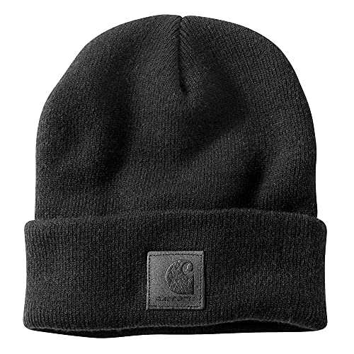 Carhartt Men's Knit Cuffed Beanie, Black, OFA