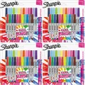 Sharpie 1949558 Color Burst Permanent Markers, Ultra Fine Point, Assorted Colors, 24-Count - 4 Pack