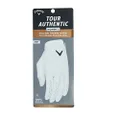 Callaway Golf 2022 Women's Tour Authentic Glove (White, Standard Medium, Worn on Left Hand)