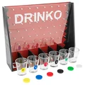 Fairly Odd Novelties DRINKO Drinking Game - - Fun Social Shot Glass Party Game for Groups/Couples