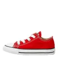 Converse Unisex-Child Chuck Taylor All Star Low Top Sneaker, red, 7 M US Toddler
