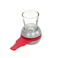Fairly Odd Novelties FON-10180 Spin The Shot Fun & Simple Party Drinking Game Set Gift, One Size, Gray