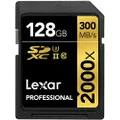 Lexar LSD128CBNA2000R Professional 2000x SDXC UHS-II/U3, Black, 128GB