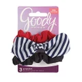 Goody Ouchless Hair Scrunchies, Nautical, 3 Count