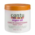 Cantu Argan Oil Leave in Conditioning Repair Cream, 16 Ounce, 16 Ounce (Pack of 6)