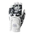 Wilso Staff Junior Fit All Camo Golf Glove, Black/White