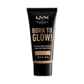 NYX PROFESSIONAL MAKEUP Born To Glow Naturally Radiant Foundation, Medium Coverage - Buff