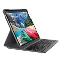 Logitech 920-009121 Slim Folio Pro Keyboard Case for iPad Pro (1st & 2nd Gen) 11", Black