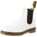 Dr. Martens Women's 2976 YS Chelsea Boots, White, 9 Medium US