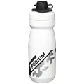 CamelBak Podium Dirt Series Bicycle Bottle, Mud Stain Prevention, With Cap, Soft, Easy to Drink, 21 oz, White