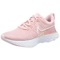 Nike Womens React Infinity Run Flyknit 2 Running Trainers CT2423 Sneakers Shoes (uk 7 us 9.5 eu 41, pink glaze white pink foam 600)