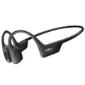 Shokz OpenRun Pro Bone Conduction Sports Headphones, Open-ear Sports Earphones with Mic, Bluetooth Wireless Bone Conduction Headset(Swift Black)