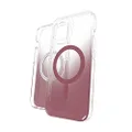 Gear4 ZAGG Milan Snap Case - MagSafe Compatible Clear Case with Beautiful Detailing - for Apple iPhone 13 - Rose,702008218