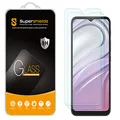 (2 Pack) Supershieldz Designed for Motorola Moto G Pure Tempered Glass Screen Protector, Anti Scratch, Bubble Free