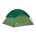 Coleman Sundome Camping Tent, 2 Person, Spruce Green
