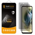 (2 Pack) Supershieldz (Privacy) Anti Spy Screen Protector Designed for Motorola Moto G Stylus (2022), Tempered Glass, Anti Scratch, Bubble Free