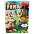 Goliath One Trick Pony Game w/ 24pc Puzzle - Round Up Animals Before Cowboy's Spinning Lasso Ropes You in - Includes 24-Piece Puzzle