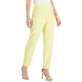 Anne Klein Women's Fly Front Frog Pocket Pant, Limoncello, 2