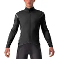 Castelli Men's Perfetto RoS 2 Jacket, Windproof Jacket for Road and Gravel Biking I Cycling, Light Black/Black Reflex, XX-Large