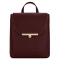 Katie Loxton Dani Womens Vegan Leather Convertible Strap Top Handle Handbag Purse Backpack Plum, Plum, 10.5 x 9 x 4.5 Inches