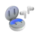 LG TONE Free True Wireless Bluetooth Earbuds T90 - Active Noise Cancelling Earbuds with Dolby Atmos, White, Small