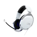 HyperX Cloud Stinger 2 Core - Gaming Headset for Playstation, Lightweight Over-Ear Headset with mic, Swivel-to-Mute Function, 40mm Drivers - White