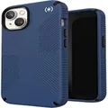 Speck Presidio2 Grip Case iPhone 14 Non slip Drop Protection MagSafe Blue