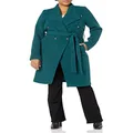 City Chic Women's Apparel Women's Plus Size Coat Sassy Military, Alpine, 22 Plus