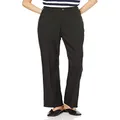 Wrangler WI1192 Women's Flare Pants, Official, Launcher Dress Jeans, Bootcut, black (black 19-3911tcx), Medium