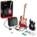 LEGO Ideas Fender Stratocaster 21329 Building Kit Idea for Guitar Players and Music Lovers (1,079 Pieces)