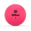 Wilson Staff Duo Optix Golf Ball, Pink, None