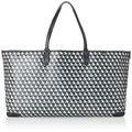 Anya Hindmarch 148177 I am a Plastic Bag Tote in Recycled Canvas Women's Charcoal, charcoal, One Size