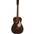 Gretsch G9500 Jim Dandy 24-Inch Scale Flat Top Non-Cutaway Sapele Body 6-String Acoustic Guitar with Black Walnut Fingerboard (Right-Handed, Frontier Stain)