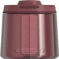 THERMOS Guardian Collection by Hydration Bottle with Spout 24 Ounce, Rosewood Red