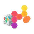 Nanoleaf Shapes Hexagons Smarter Kit with 7x Multicolor Hexagon Light Panels, 100 Lumens
