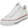 Converse Unisex-Adult Chuck Taylor All Star 2018 Seasonal Low Top Sneaker, Optical White, 7.5