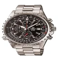 Casio Men's EF527D-1AV "Edifice" Stainless Steel Multi-Function Watch, Black, Quartz Watch,Chronograph
