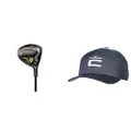 Cobra LTDx Max Right Hand Fairway Wood, Black, 5 with Free Tour Crown Snapback Cap