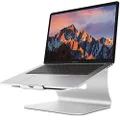Bestand Laptop Stand Aluminum Cooling Computer Stand Holder for Apple MacBook Air Pro 11-16" Laptops (Sliver)