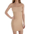 commando Women's Two-Faced Tech Control Strapless Slip CC406 Nude Large